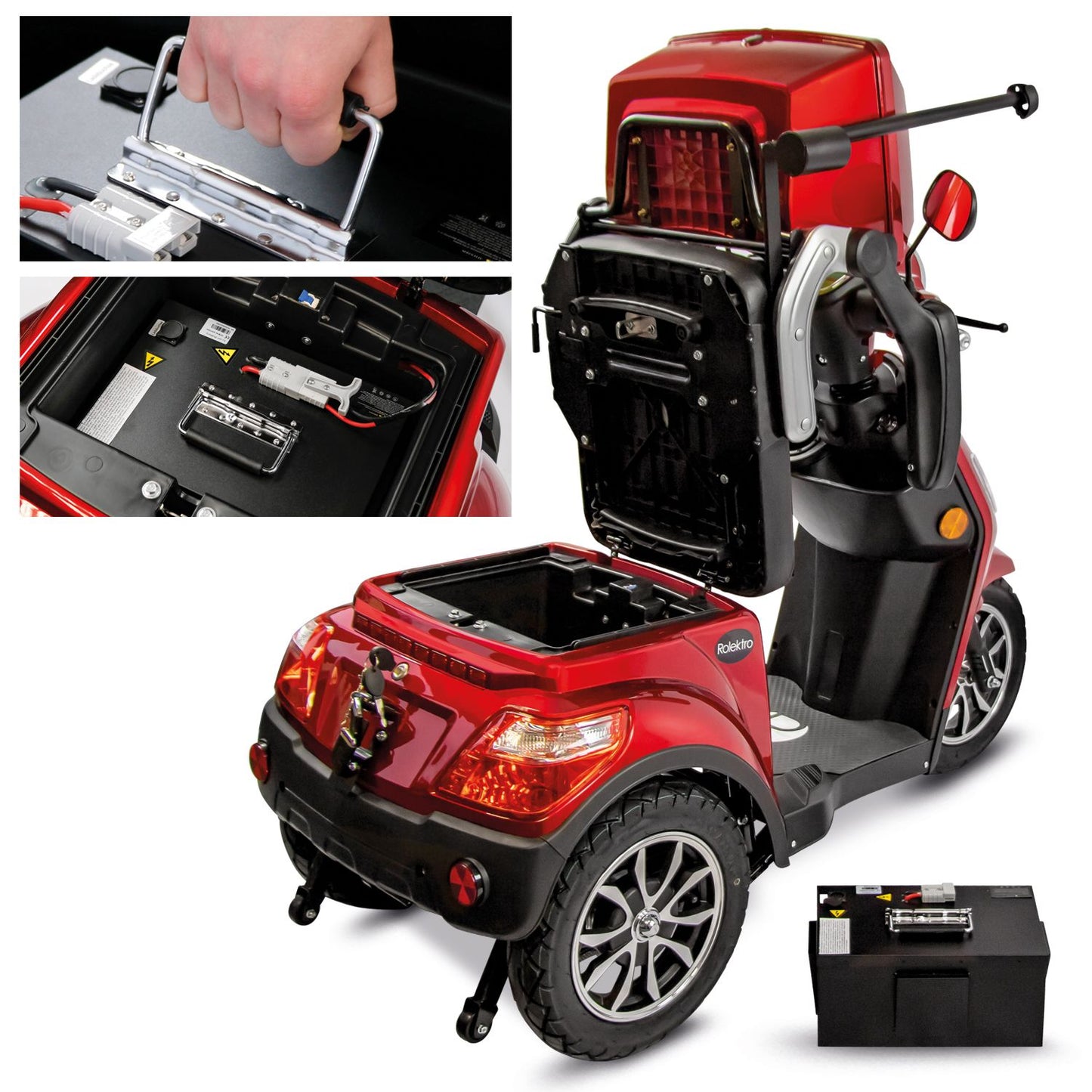 Lithium Akku 60V 30AH für E-Trike