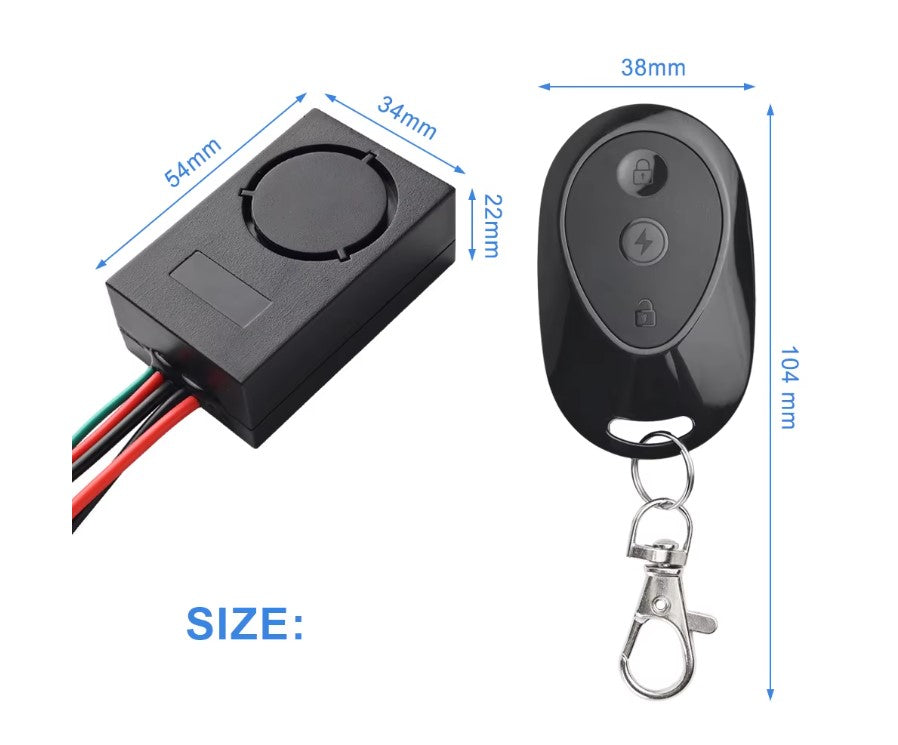 Alarmanlage mit Fernbedienung cXiaomi M365 / 1S / Essential / Pro / Pro2 / Mi3