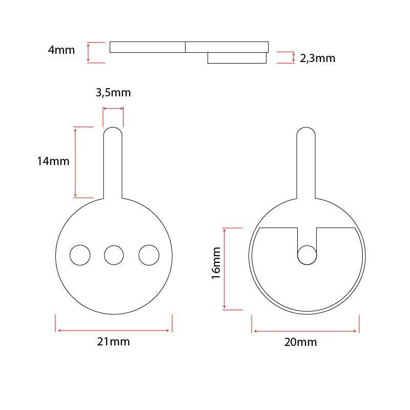 Bremsbeläge Set eWheel CT007 Sinter