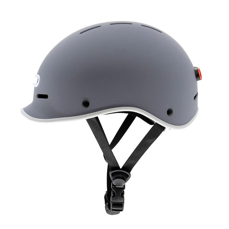 eWheel Helm CP05 mit LED Beleuchtung - grau