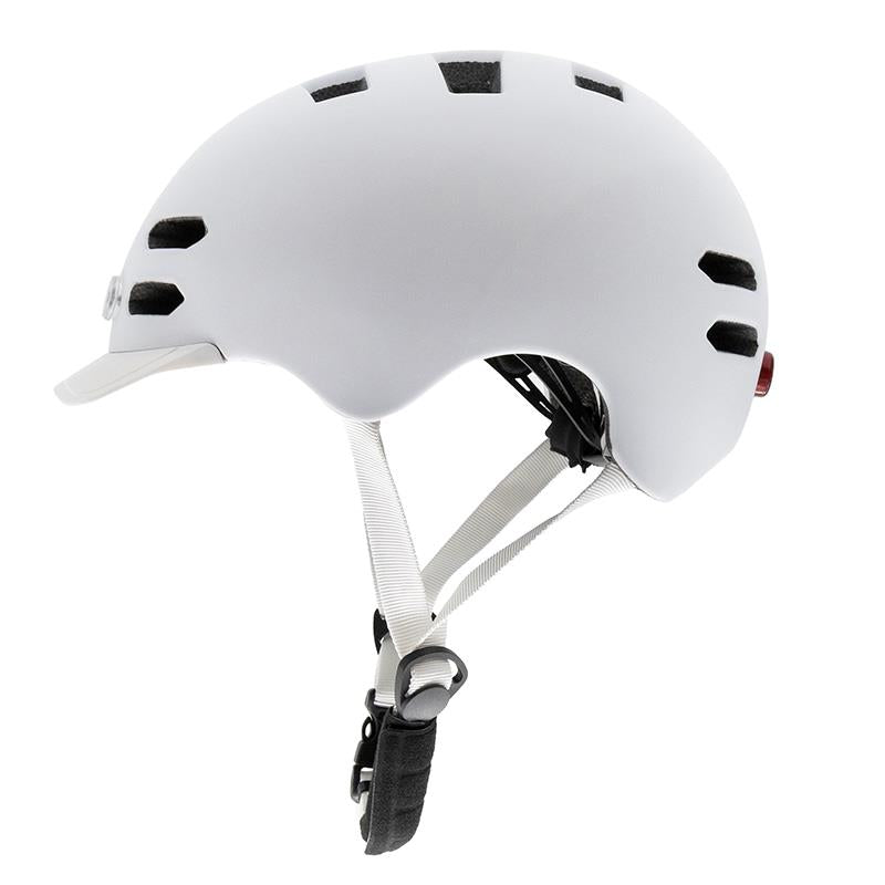 eWheel Scooter Helm CP07 LED Beleuchtung vorne + hinten - weiß