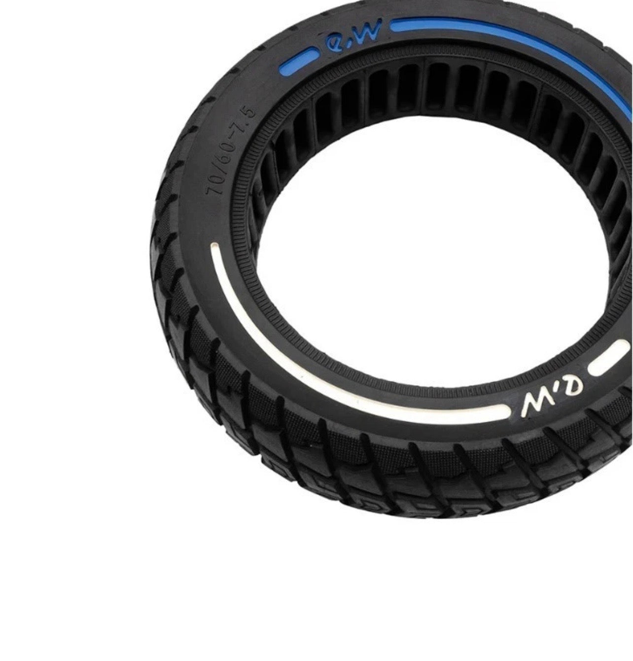 Vollgummi Reifen 70/60-7,5 schwarz blau Segway Ninebot Max G3 / ZT3 Pro E-Scooter
