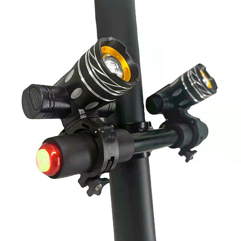 LED Doppel Scheinwerfer mit Lenker