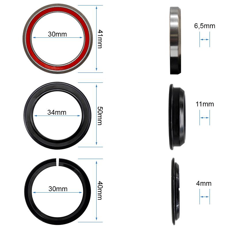 Lenkkopf Lagerset Kukirin G2 Master
