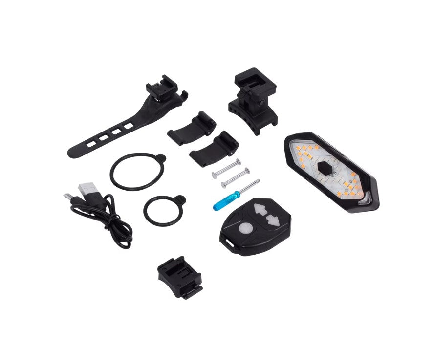 Schutzblech hinten inkl. LED Blinker für Ninebot Max G30 / G2