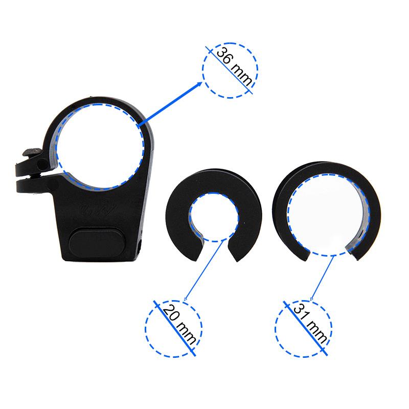 eWheel Schloss mit Schlüssel 105cm blau