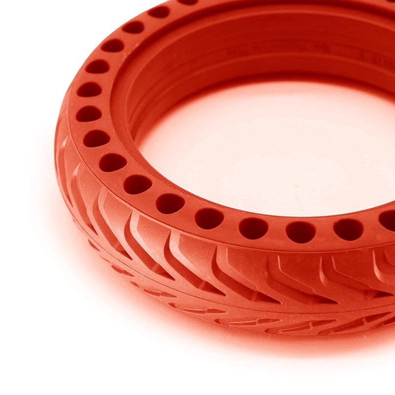 Vollgummi Reifen rot 8.5x2