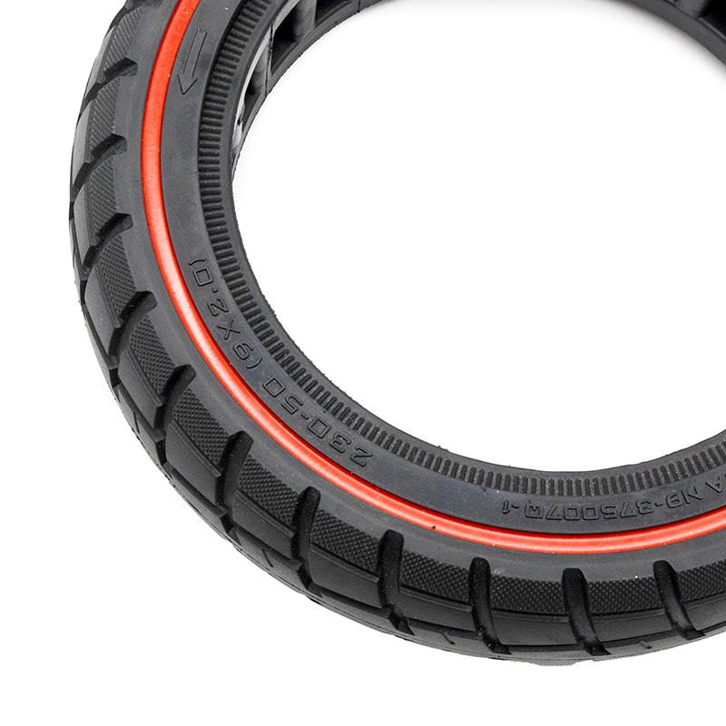 Offroad Vollgummi Reifen rot eWheel 230x50