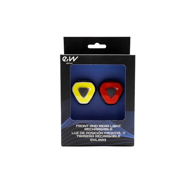 eWheel LED Beleuchtung Set vorne & hinten Dreieck