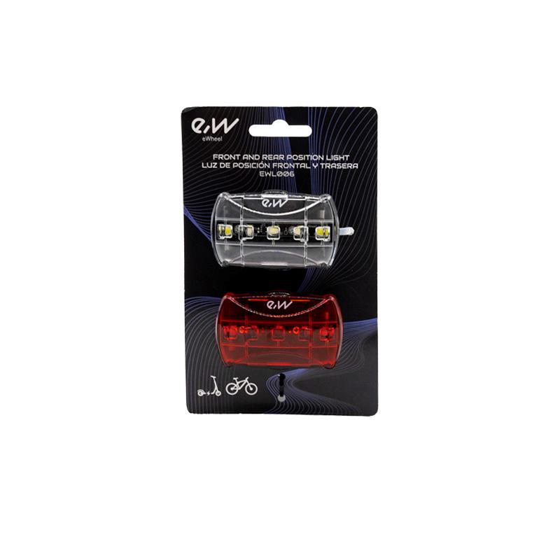 eWheel EWL006 LED Beleuchtung vorne & hinten