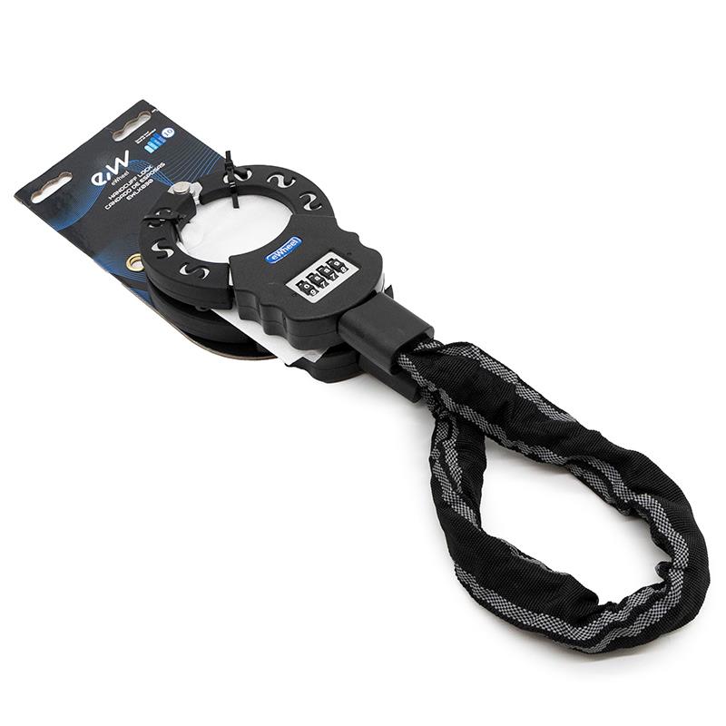 eWheel Handschellen Schloss mit Zahlenkombination 50cm