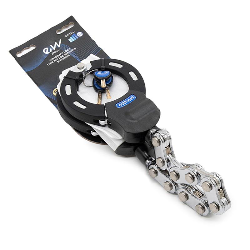 eWheel Handschellen Schloss mit Schlüssel 25cm