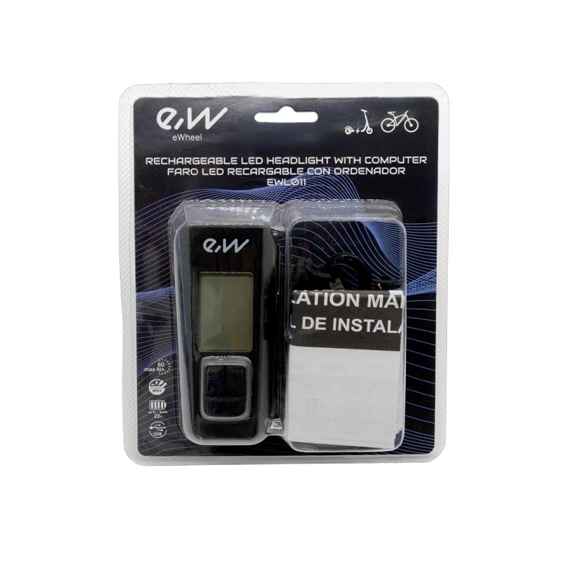 eWheel EWL011 LED Frontlicht mit Display