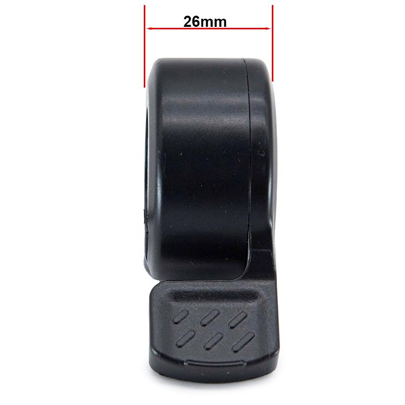 Gashebel schwarz 100mm