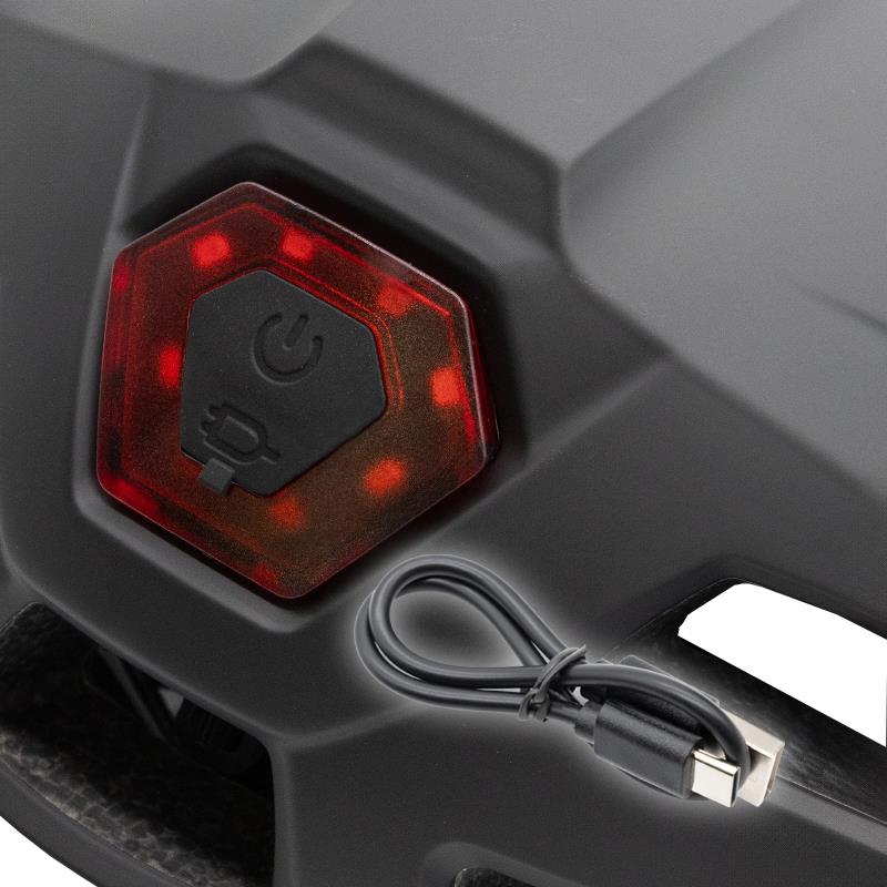 eWheel Helm CP04 mit LED Beleuchtung schwarz
