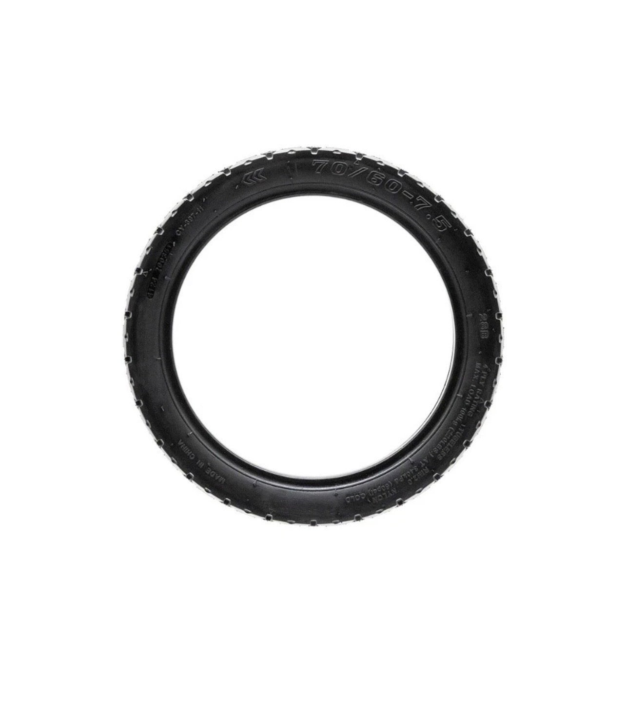 Schlauchloser Offroad Reifen mit Gel 70/60-7,5 Segway Ninebot Max G3 / ZT3 Pro
