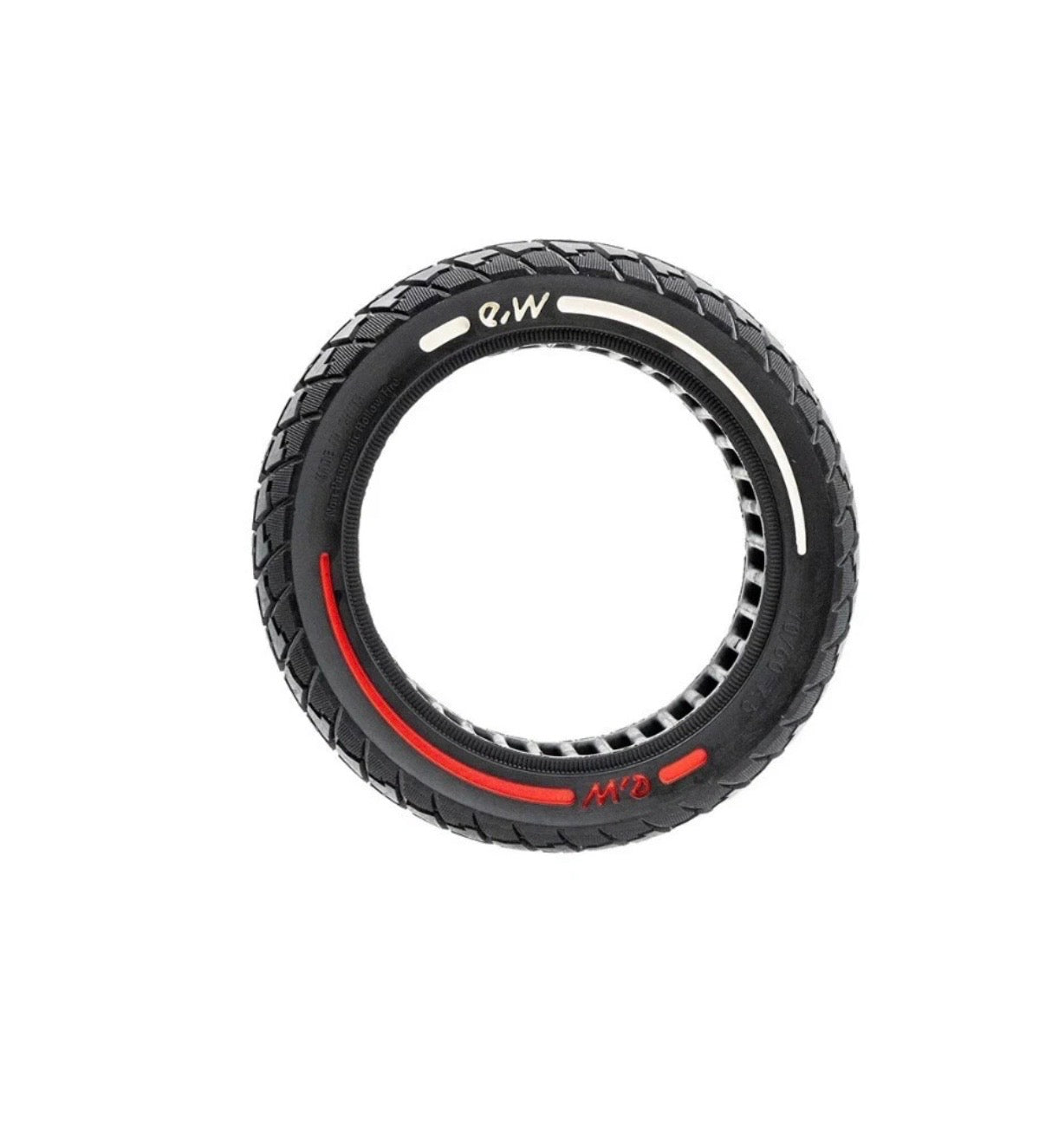 Vollgummi Reifen 70/60-7,5 schwarz rot Segway Ninebot Max G3 / ZT3 Pro E-Scooter