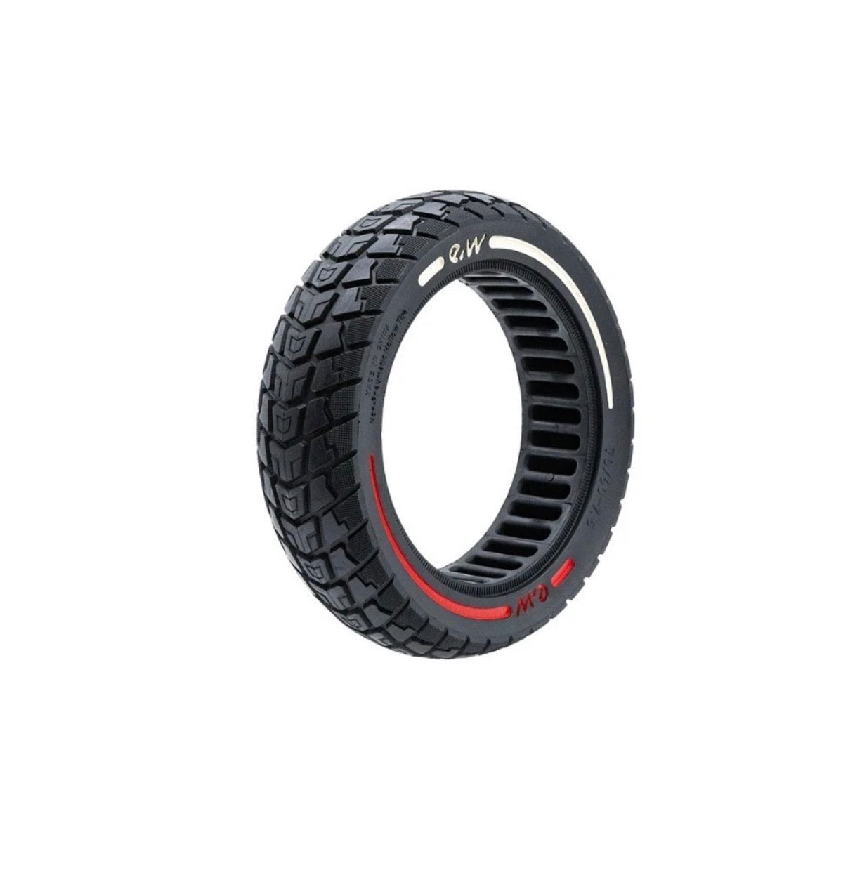 Vollgummi Reifen 70/60-7,5 schwarz rot Segway Ninebot Max G3 / ZT3 Pro E-Scooter