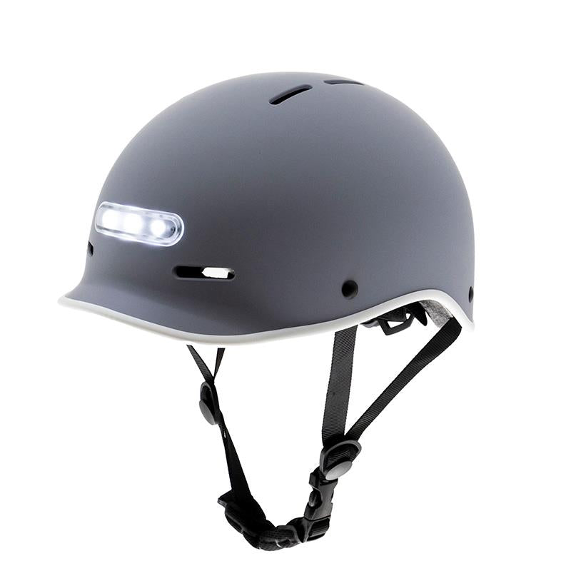eWheel Helm CP05 mit LED Beleuchtung - grau