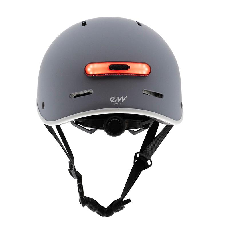 eWheel Helm CP05 mit LED Beleuchtung - grau