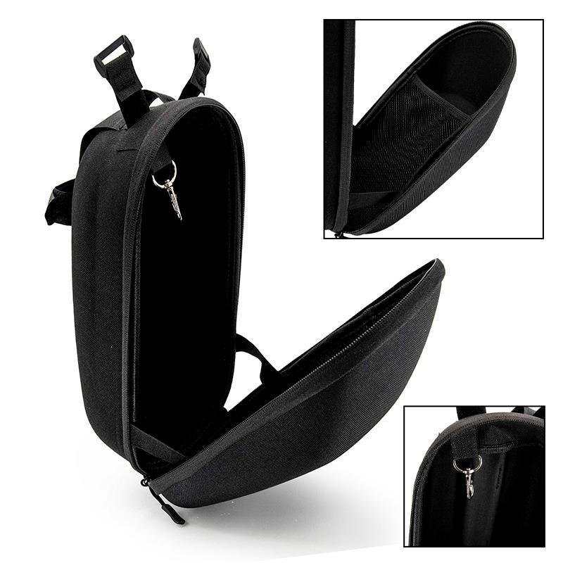 Lenkertasche Stoff schwarz 3L