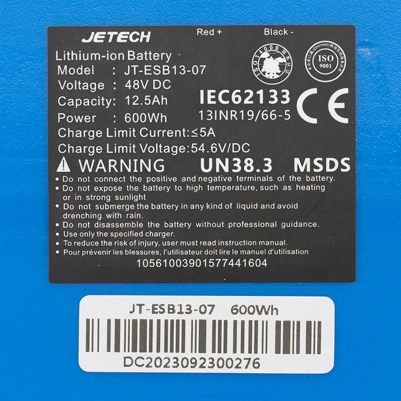 Lithium Akku 48V 12.5AH Typ2