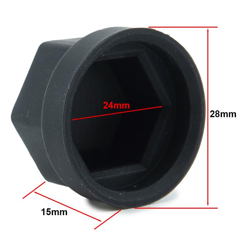 Mutterabdeckung M14 schwarz Kugoo KuKirin G3 Pro
