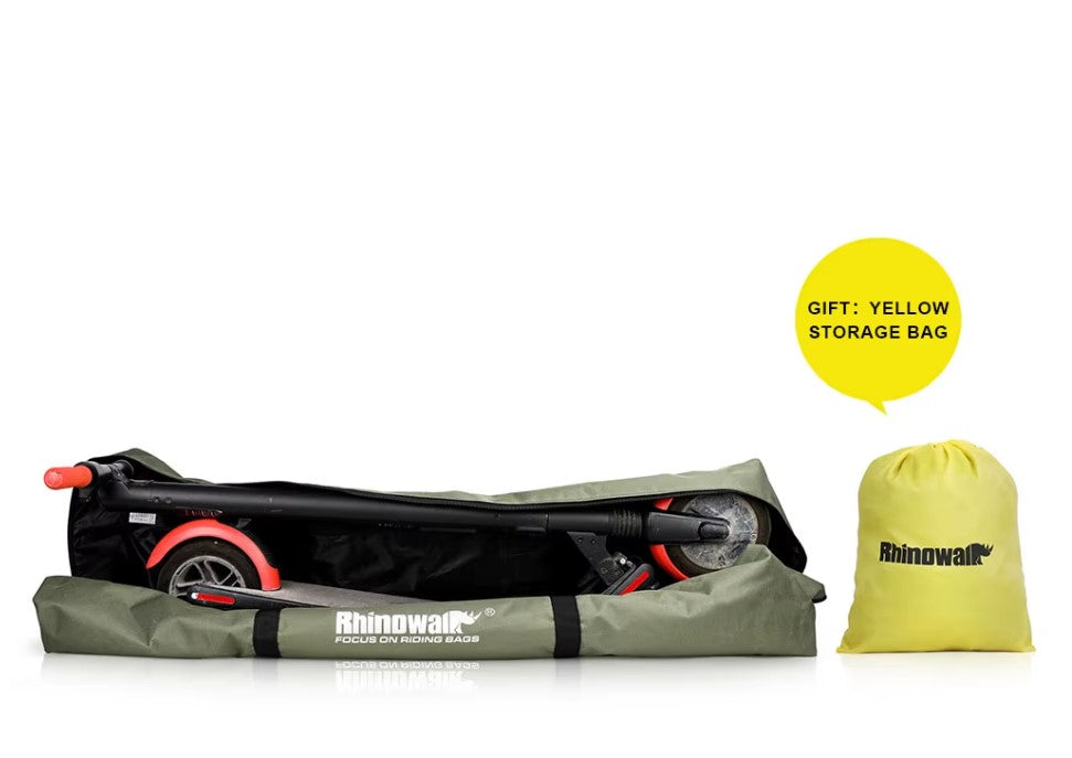 E-Scooter Tragetasche grün Rhinowalk