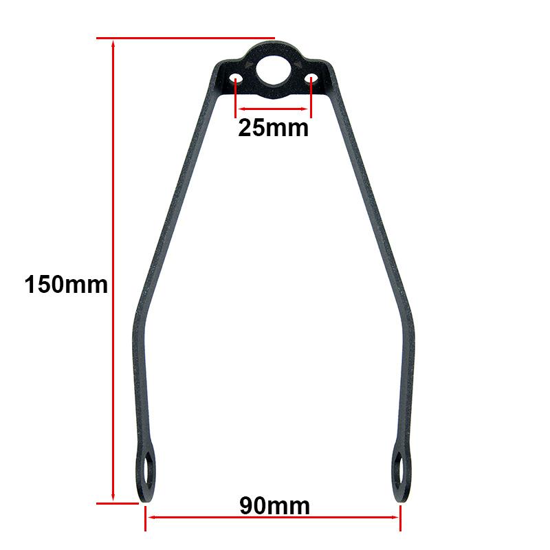 Schutzblech Halterung hinten Metall Xiaomi Mi4 Lite