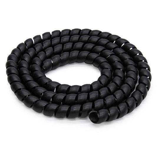 Spiralkabel Schutz für Kabel 110cm schwarz