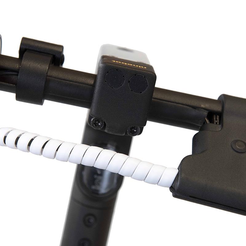 Spiralkabel Schutz für Kabel 110cm weiß