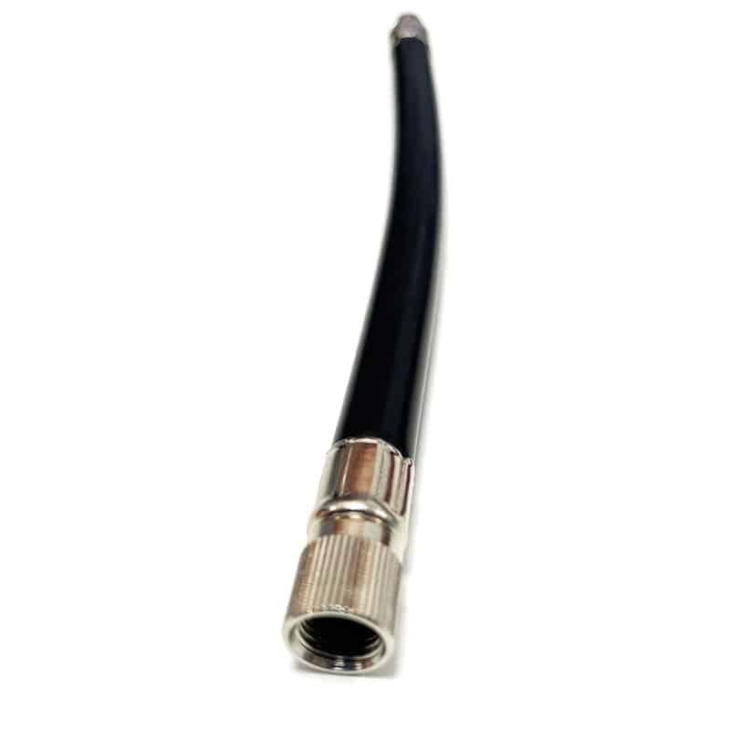 Ventilverlängerung 160mm lang schwarz