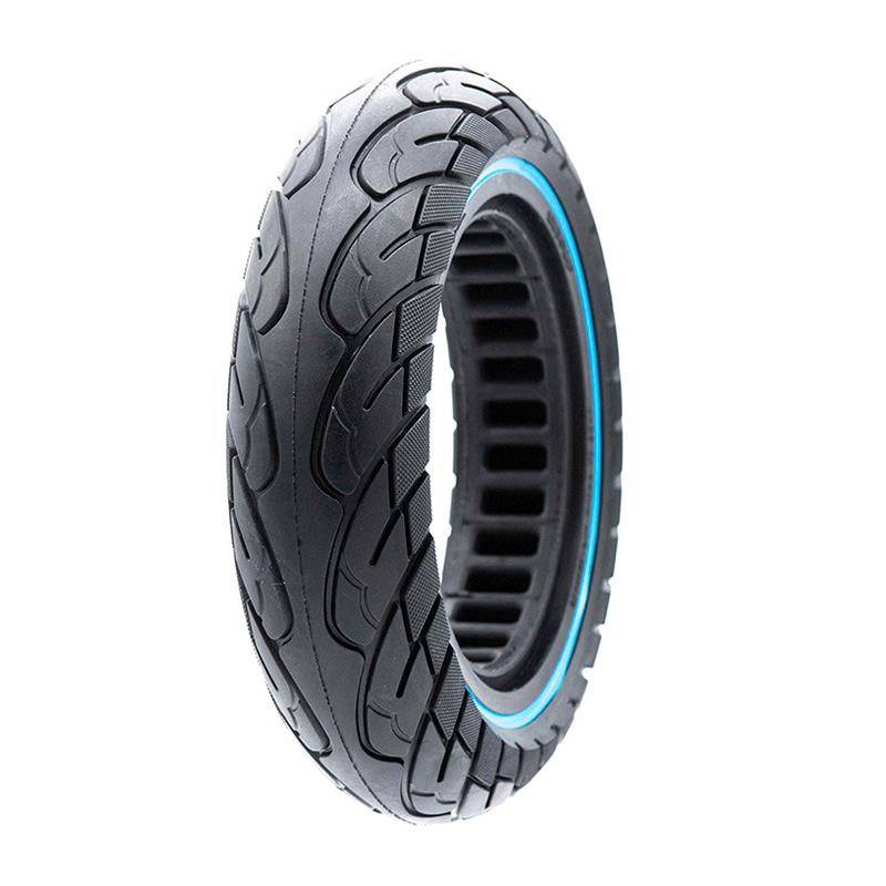Vollgummi Reifen 10x2.5-6.1 B34 blauer Streifen