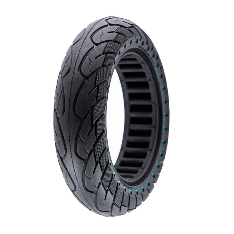 Vollgummi Reifen 10x2.5-6.1 B44 blaue Punkte