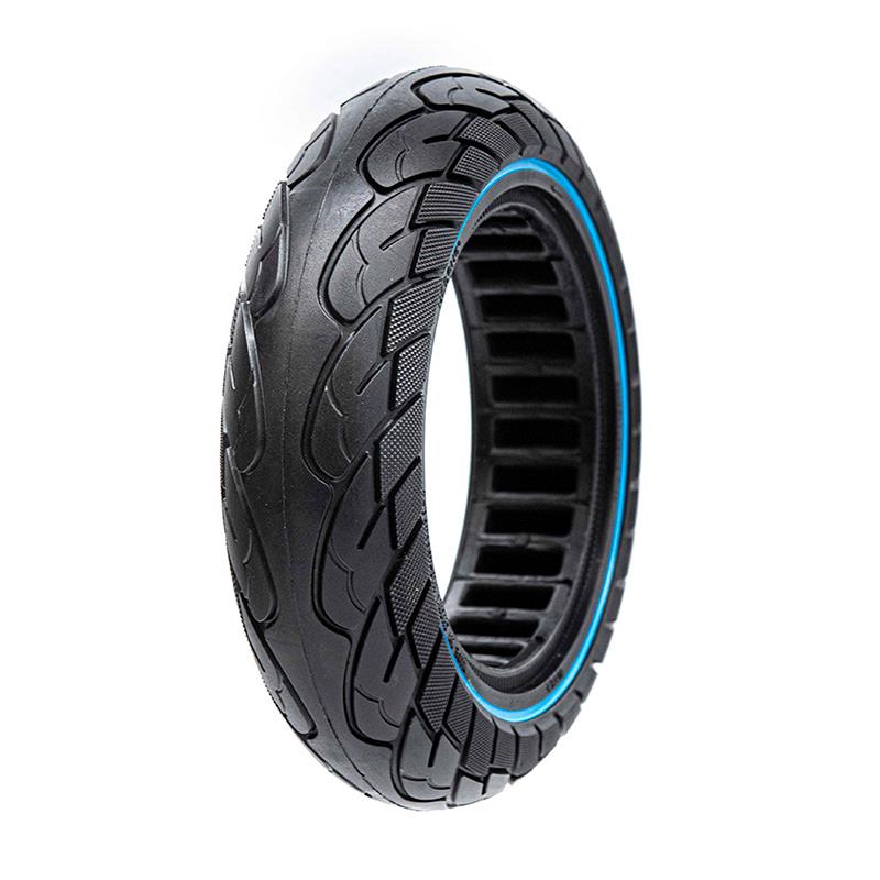 Vollgummi Reifen 10x2.5-6.1 B44 blauer Streifen