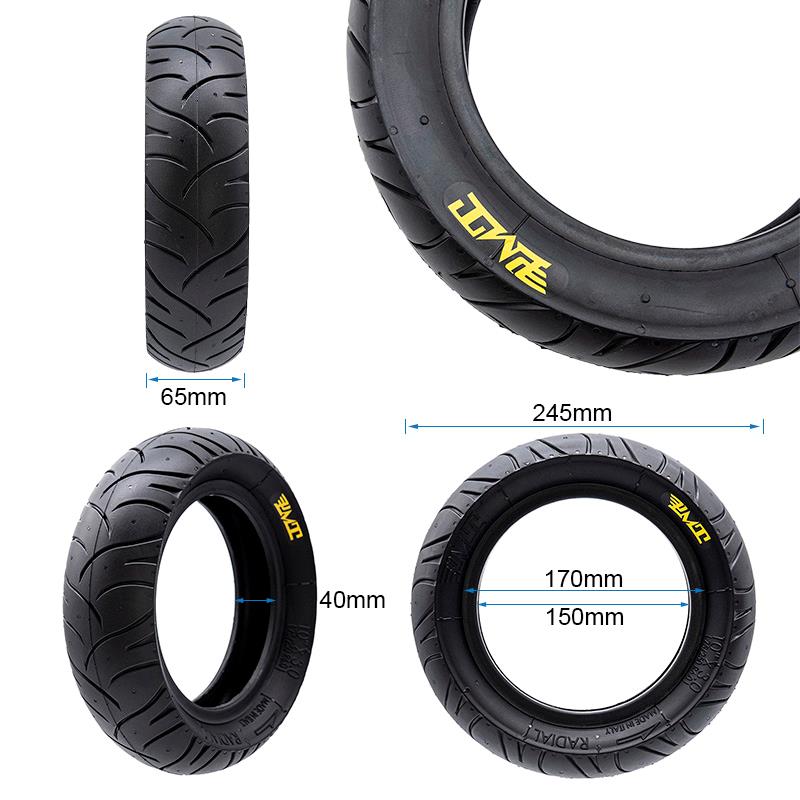 Schlauchlos Reifen E-Fire 75/250-6 (10x3-6)